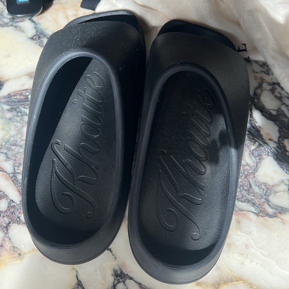 KHAITE rubber slide sandals - Picture 3 of 4